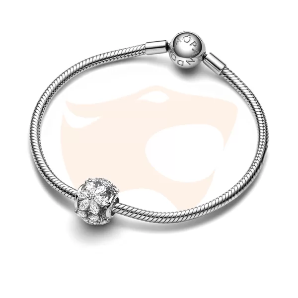 Charm Pandora Riqueza Botanica Brilhante 792383c01