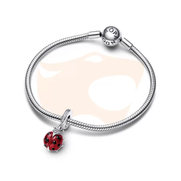 Charm Pendente Pandora Joaninha Vermelha 792571C01