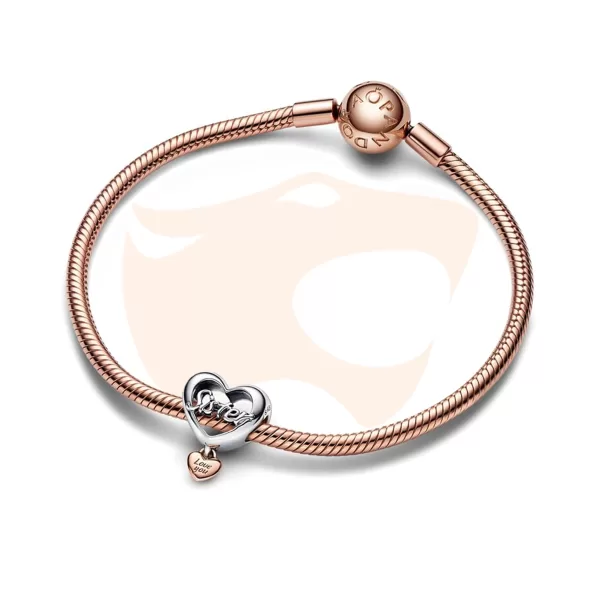 Charm Sep. Pandora Coração Amo Minha Irmã 782244C00