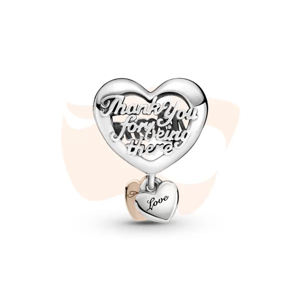 Charm Pandora Separador Mamãe, Obrigado 789372C00