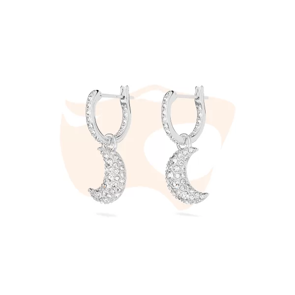 Brinco Swarovski Luna Drop 5666157