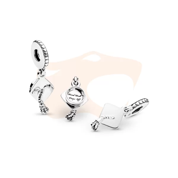 Charm Pandora Pendente Trabalho Duro Vale a Pena 791892