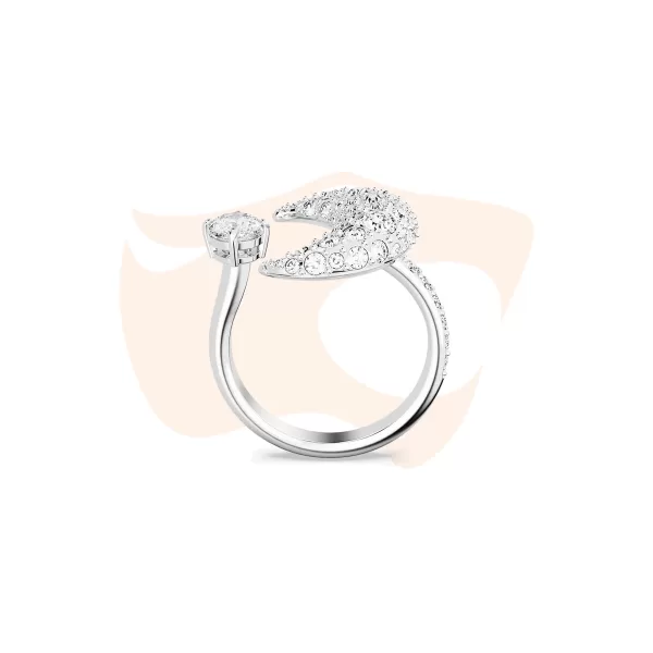 Anel Swarovski Luna Branco 5666176