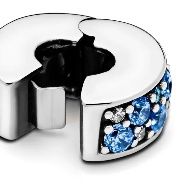 Charm Pandora Clip Elegância Ondas 791817NSBMX