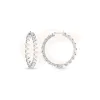 Brinco Swarovski Argola Millenia Prateado 5602230