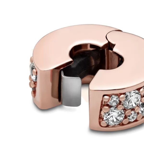 Charm Pandora Clip Rose Elegância 781817CZ