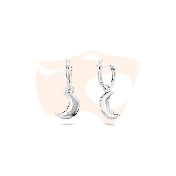Brinco Swarovski Luna Drop 5666157