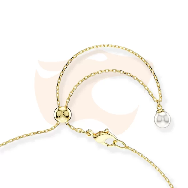 Colar Swarovski Idyllia Concha Dourado 5683968