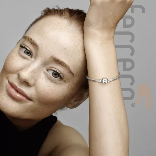 Pulseira Pandora Prata de Lei 590702HV