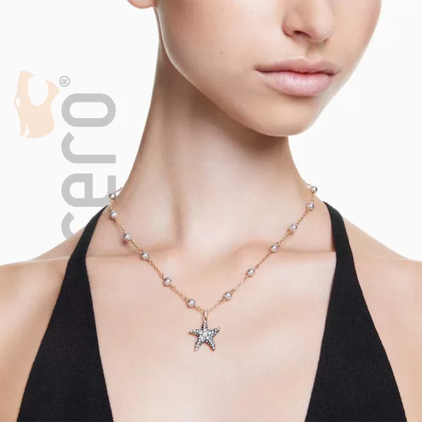 Colar Swarovski Idyllia Estrela do Mar Multicolorido 5684116
