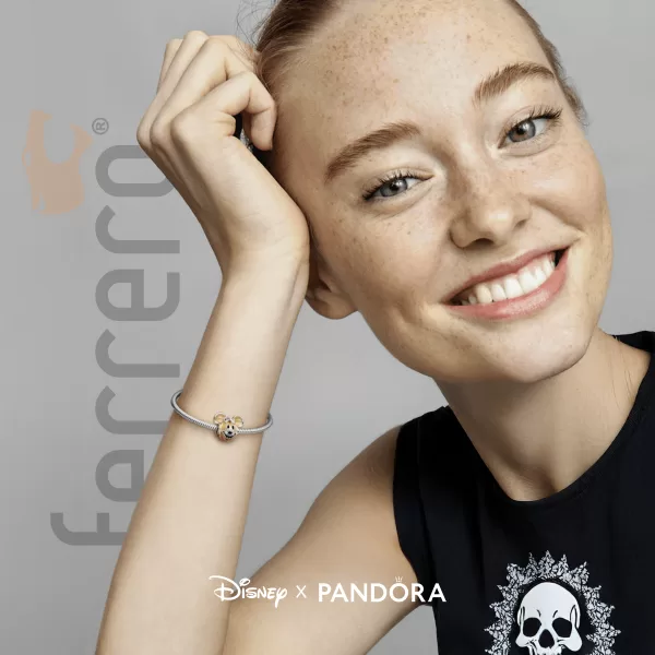 Charm Pandora Pendente Disney Mickey Abóbora Halloween 799599C01