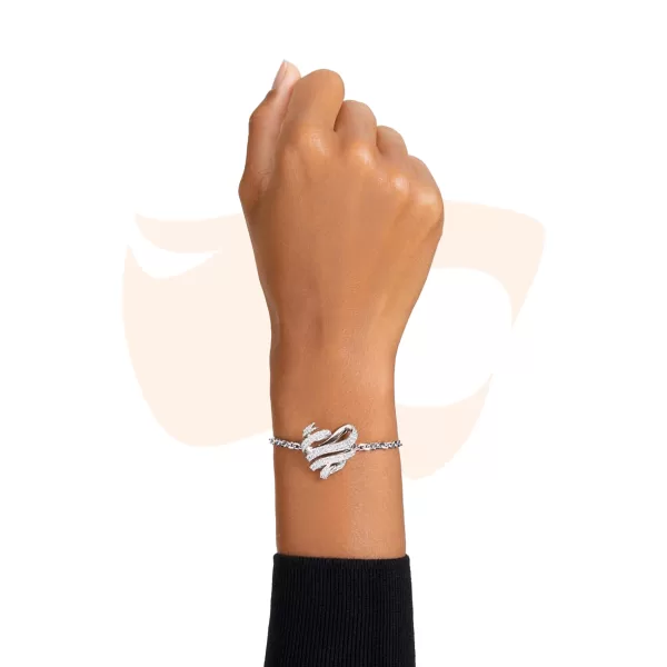 Pulseira Swarovski Volta Coração 5652789