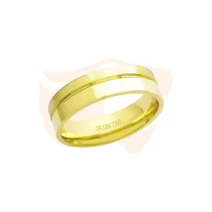 Aliança Trabalhada Ouro 18K - AT418