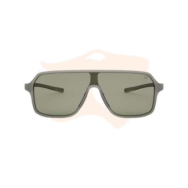 Óculos de Sol TAG Heuer Bolide - Cinza transparente com lentes verdes