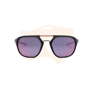 Óculos de Sol TAG Heuer Line - Preto com lentes lilás espelhadas TH40002U‑05D