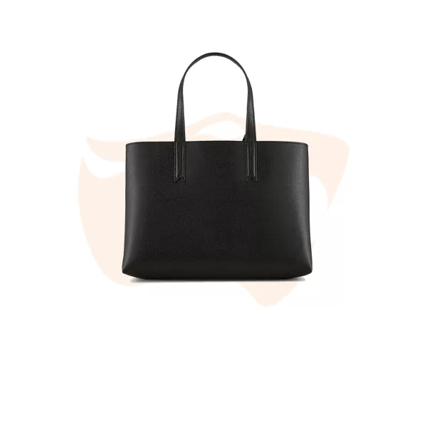 emporio armani, bolsa preta, bolsa estruturada, bolsa texturizada, ferrero joias, tote bag, bolsa executiva, acessórios femininos, bolsa clássica, armani Brasil Y3D245 YH15A 81386