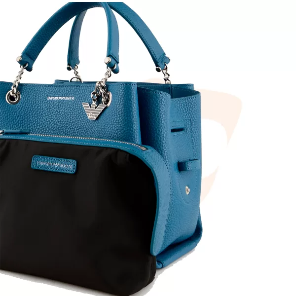Bolsa Emporio Armani Azul Denim Crossbody Strap Y3D159 YFN6E 80623