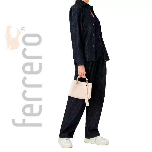 Bolsa Shopping Emporio Armani Nude com Alça Marrom Y3D176 YFO5B 88820