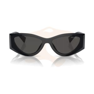 Óculos de Sol Miu Miu Cat Eye - Preto SMU 06Y 1AB‑5S0