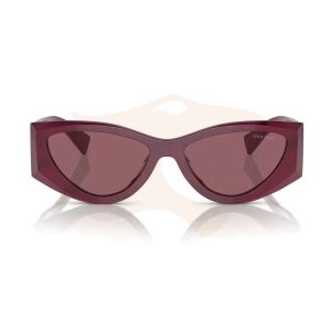 Óculos de Sol Miu Miu Cat Eye - Vinho SMU 11W 1AB‑5S0