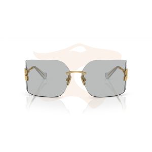Óculos de Sol Miu Miu Runway - Dourado/Cinza SMU 54Y 5AK‑30B