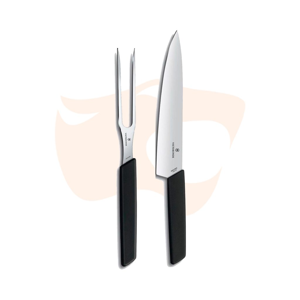 Conjunto Victorinox para Fatiar Swiss Modern - 2 Peças 6.9093.21G
