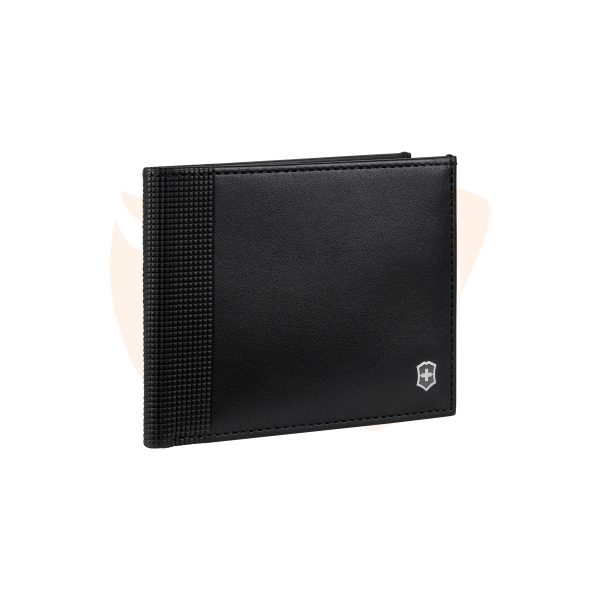 Carteira Victorinox Altius Alox Slim Bi‑Fold Wallet - Preto 611573