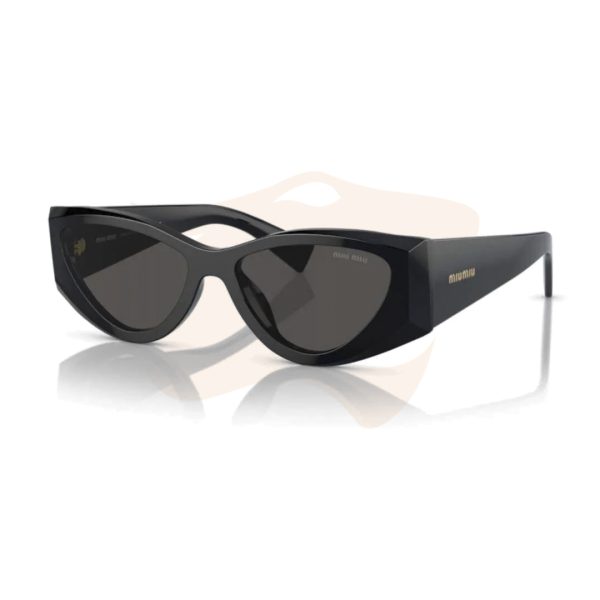 Óculos de Sol Miu Miu Cat Eye - Preto SMU 06Y 1AB‑5S0