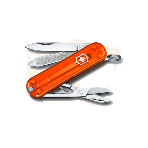 Canivete Victorinox Classic SD Colors - Laranja Translúcido 0.6223.T82G