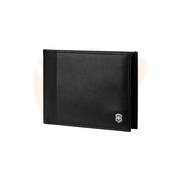 Carteira Victorinox Altius Alox Slim Bi‑Fold Wallet - Preto 611573