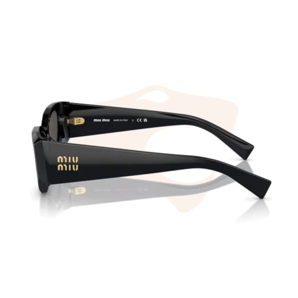 Óculos de Sol Miu Miu Cat Eye - Preto SMU 06Y 1AB‑5S0