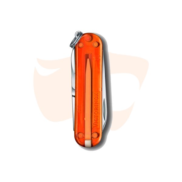 Canivete Victorinox Classic SD Colors - Laranja Translúcido 0.6223.T82G