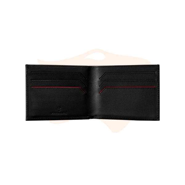 Carteira Victorinox Altius Alox Slim Bi‑Fold Wallet - Preto 611573