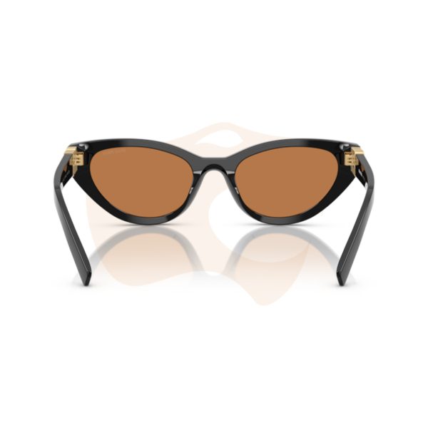 Óculos de Sol Miu Miu Butterfly - Preto/Marrom SMU A04 16K‑101