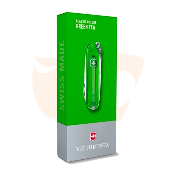Canivete Victorinox Classic SD Colors – Verde Translúcido 0.6223.T41G