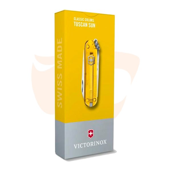 Canivete Victorinox Classic SD Colors – Amarelo Translúcido 0.6223.T81G
