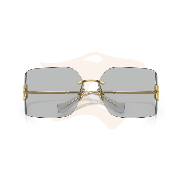 Óculos de Sol Miu Miu Runway - Dourado/Cinza SMU 54Y 5AK‑30B