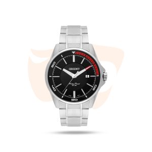 Relógio Orient Analógico - Prata com visor preto MBSS1296 P1SX