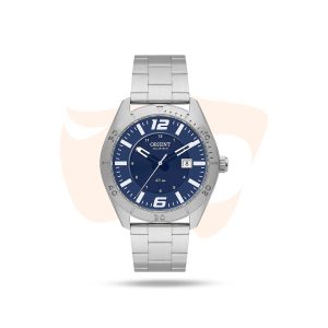 Relógio Orient Neo Sports Analógico - Prata com mostrador azul MBSS1497 D2SX
