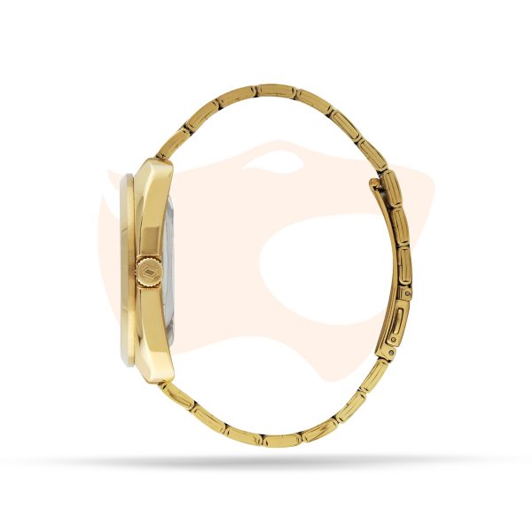 Relógio Orient Automático Clássico - Dourado com mostrador azul escuro F49SG021 D1KX