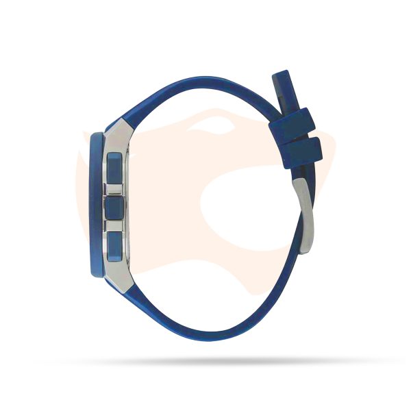Relógio Orient Anadigi SolarTech - Preto com pulseira azul MTSPA006 G1DX