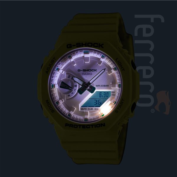 Relógio Casio G-Shock - Branco GMA-S2100GA-7ADR