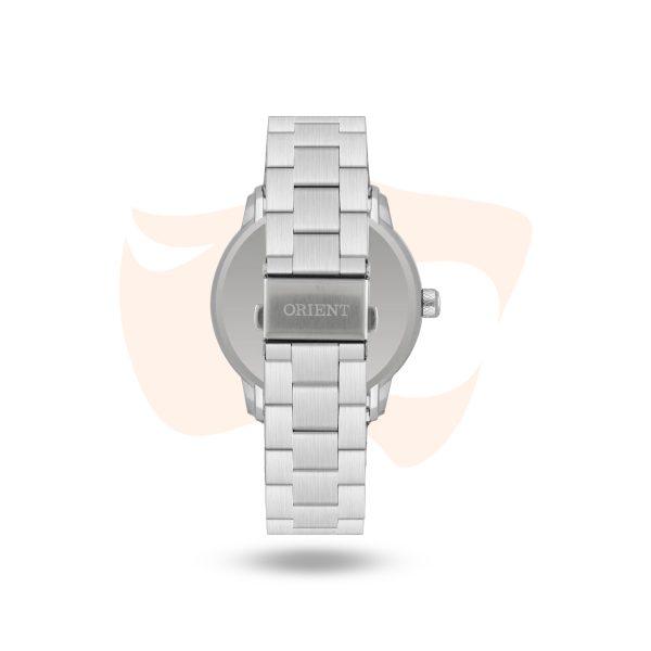 Relógio Orient Analógico - Prata com mostrador azul MBSS1495 D2SX