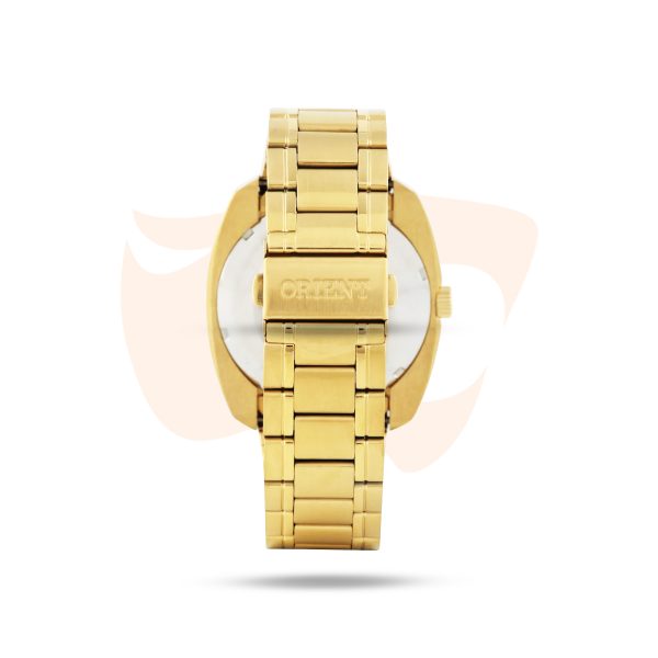 Relógio Orient Automático Clássico - Dourado com mostrador azul escuro F49SG021 D1KX
