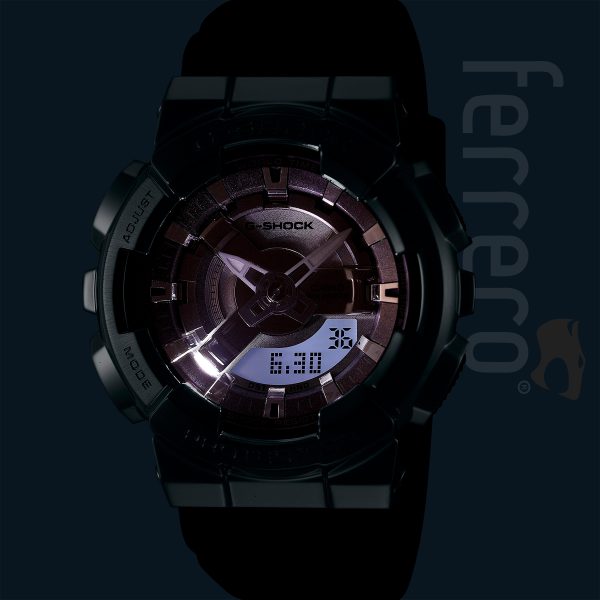 Relógio Casio G-Shock - Prata e Preto GM-S110-1ADR
