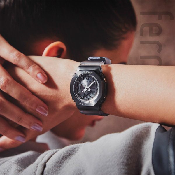 Relógio Casio G-Shock - Cinza Metalizado GM-S2100MF-1ADR